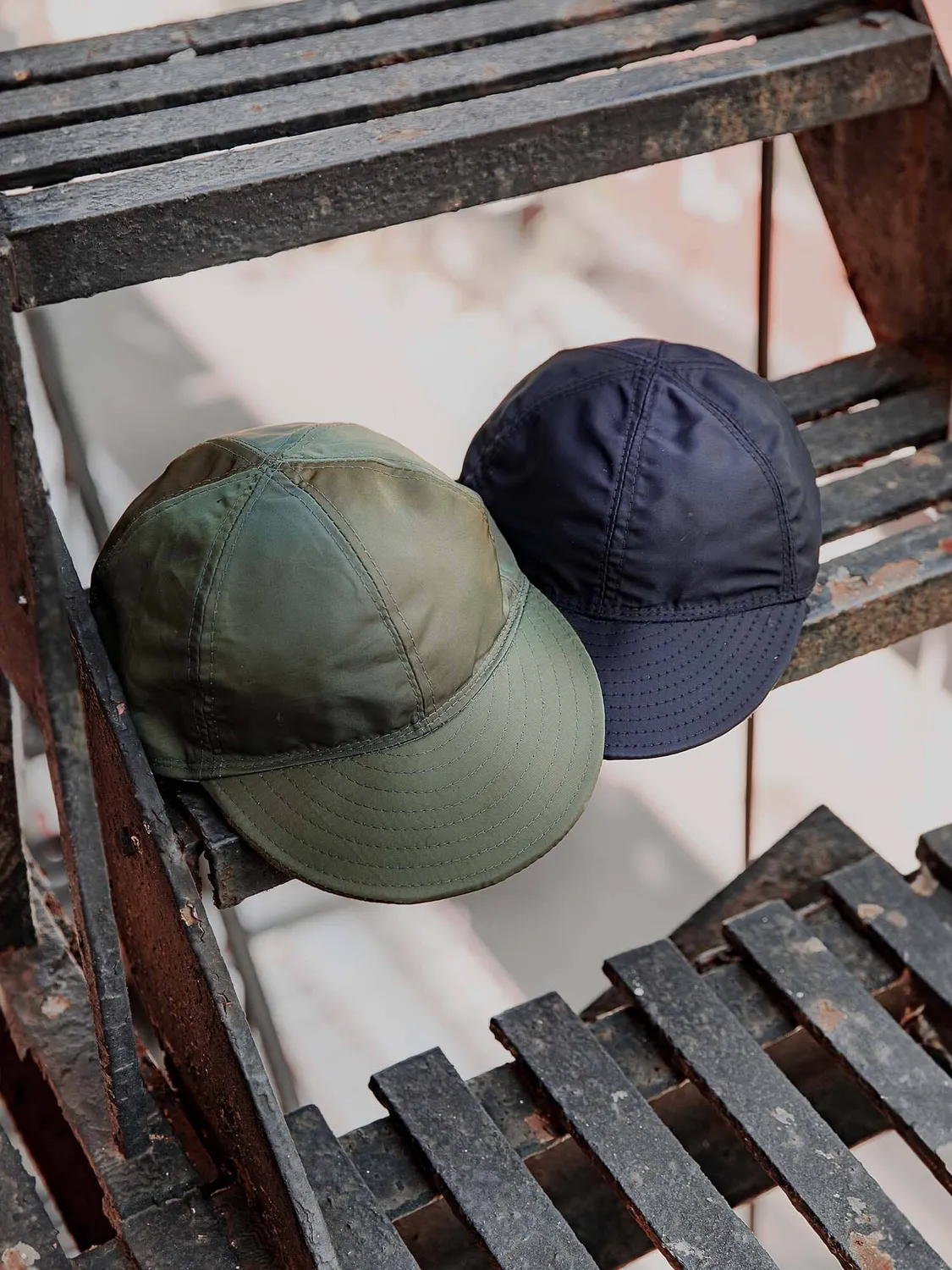 Alpha Industries Papa Nui casquette upcyclée olive nylon