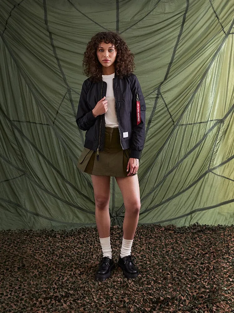 Alpha Industries L-2B Skymaster bomber femme léger noir