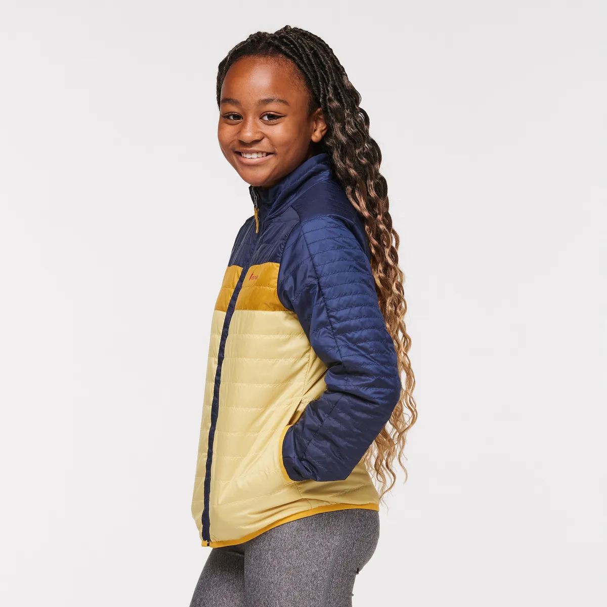Cotopaxi Capa veste enfant Wine Lupine réversible