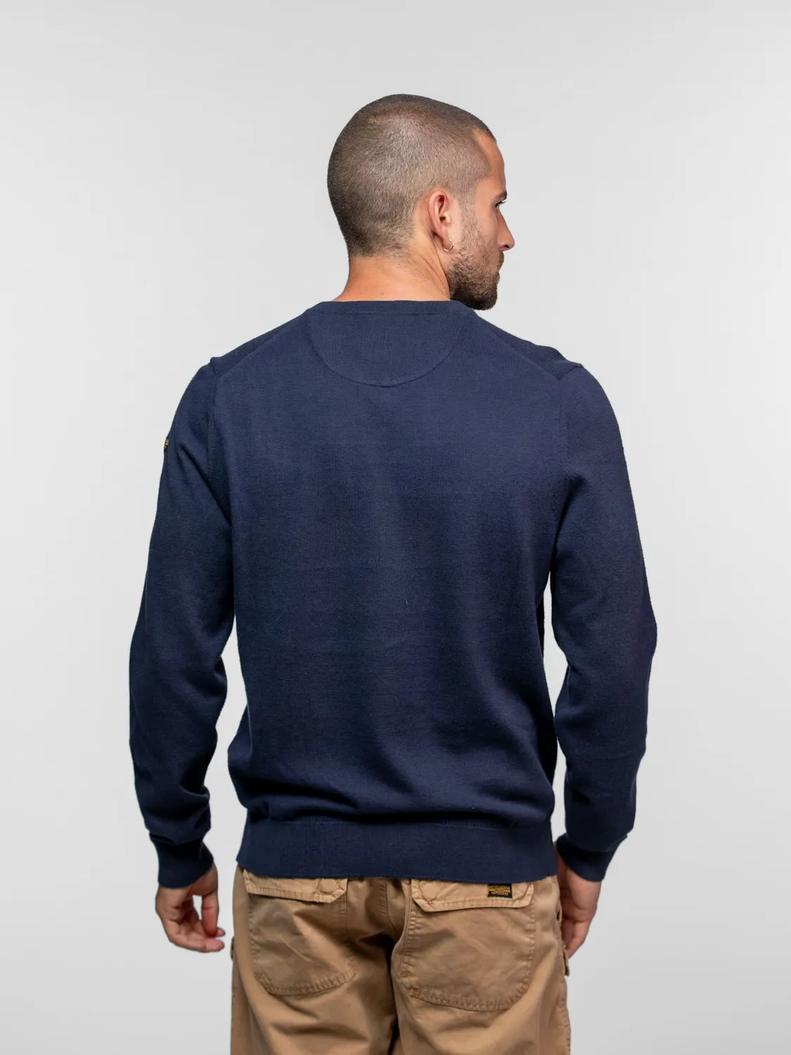 Daytona Ayulo pull homme beige cachemire coton