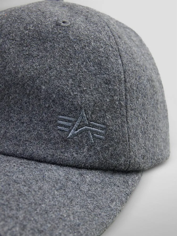 Alpha Industries Wool Cap casquette gris laine chaude
