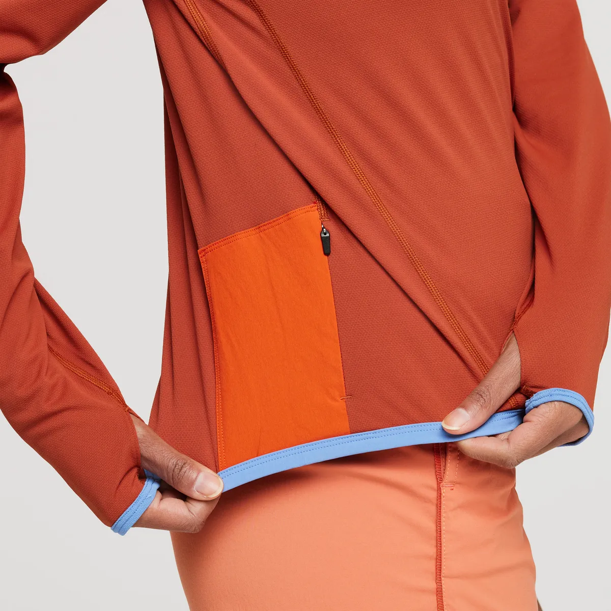 Cotopaxi Sombra sweat capuche femme Spice anti-UV UPF 50+