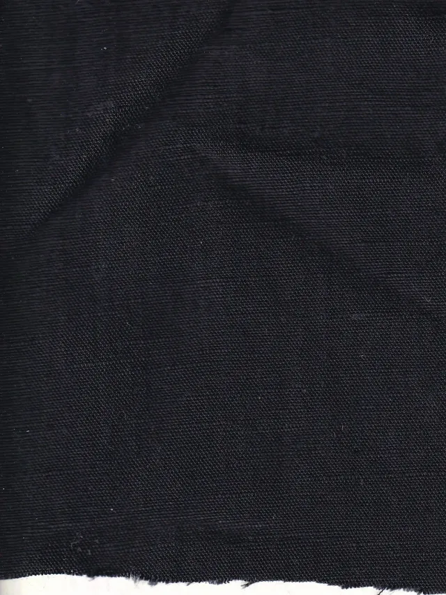Hollington tissu tencel lin noir délavé