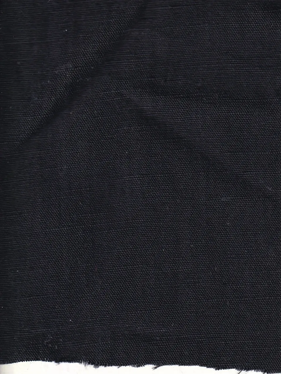 Hollington tissu tencel lin noir délavé