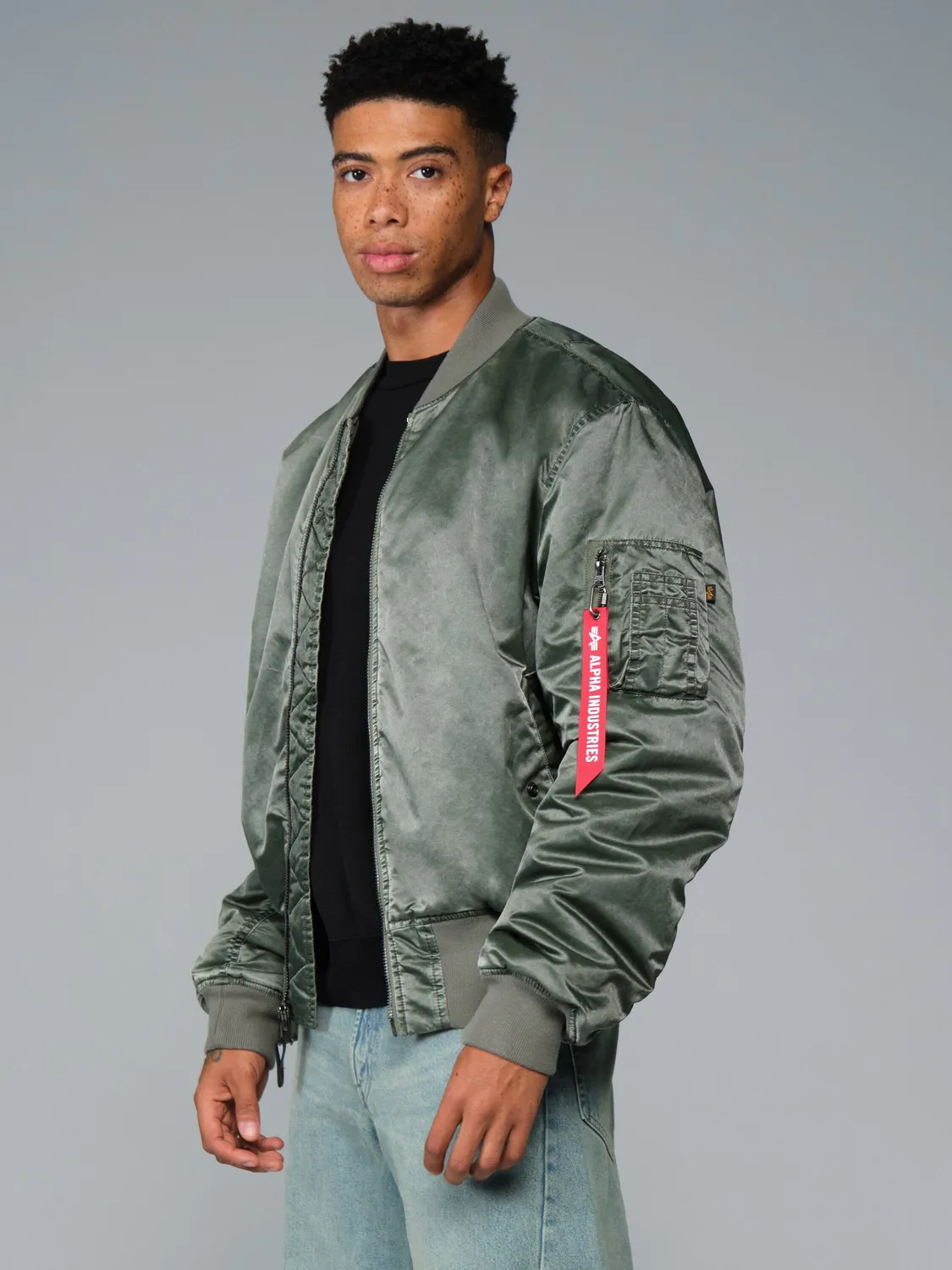 Alpha Industries MA-1 Battlewash bomber réversible nylon
