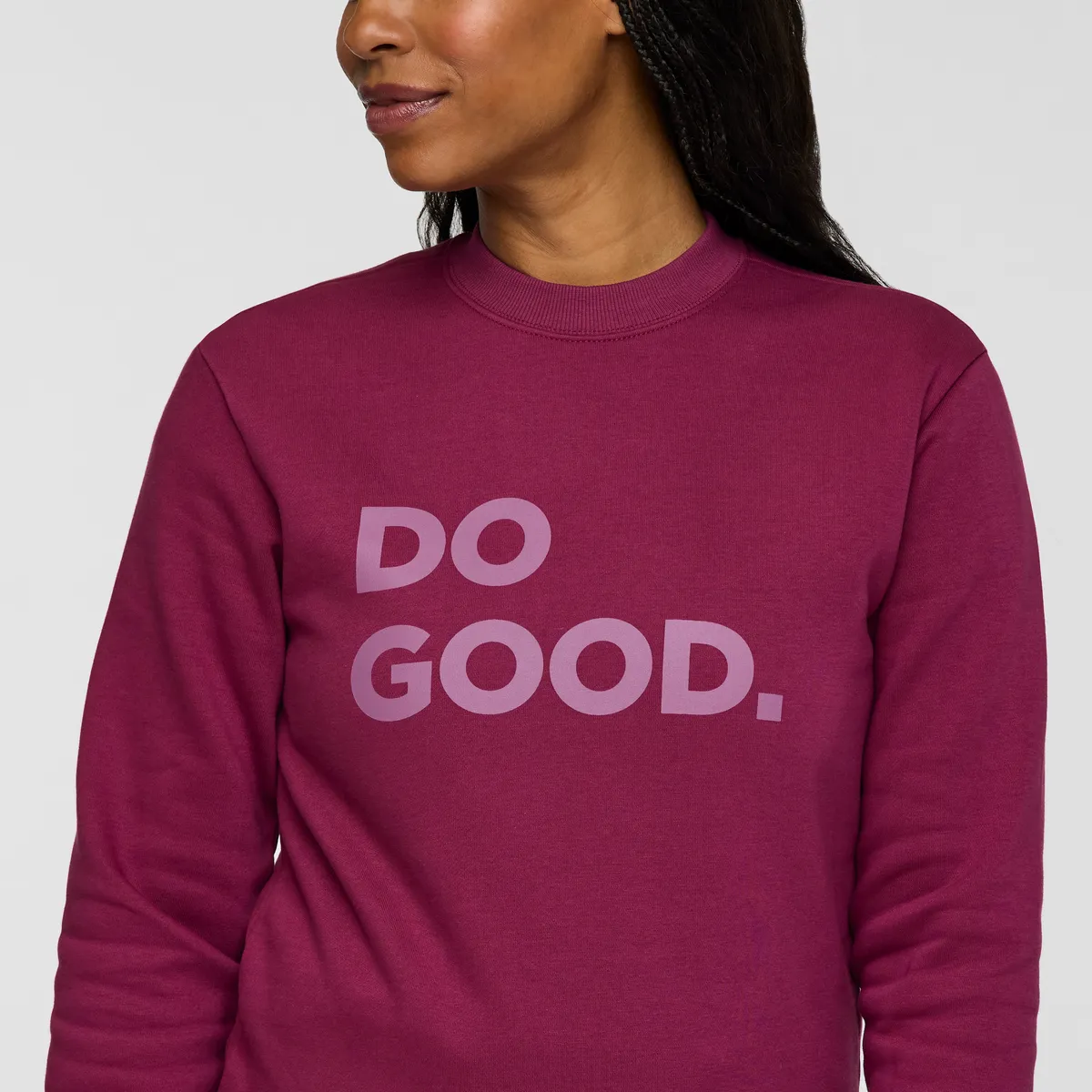 Cotopaxi Do Good sweat femme coton bio confort