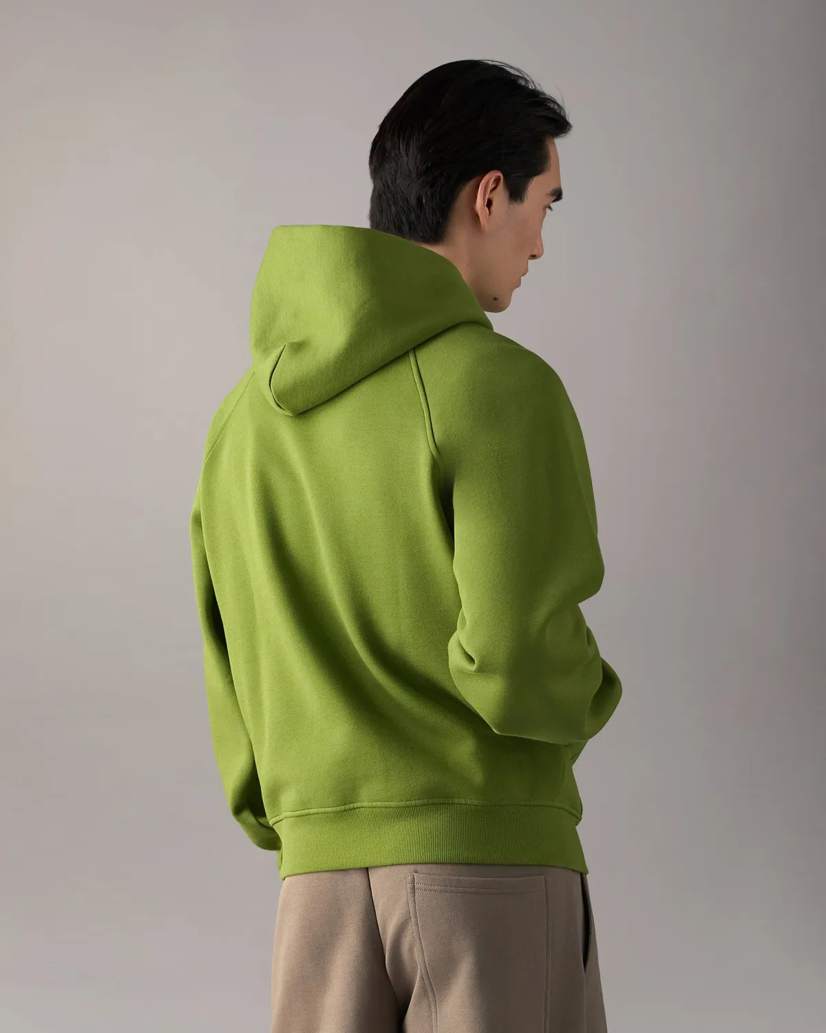Moose Knuckles Yul hoodie trèfle sweat capuche coton vert