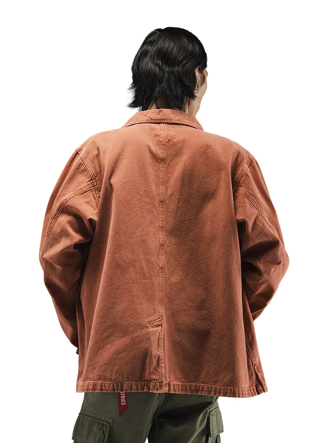 Alpha Industries Chore Coat veste safran coton boutonnée