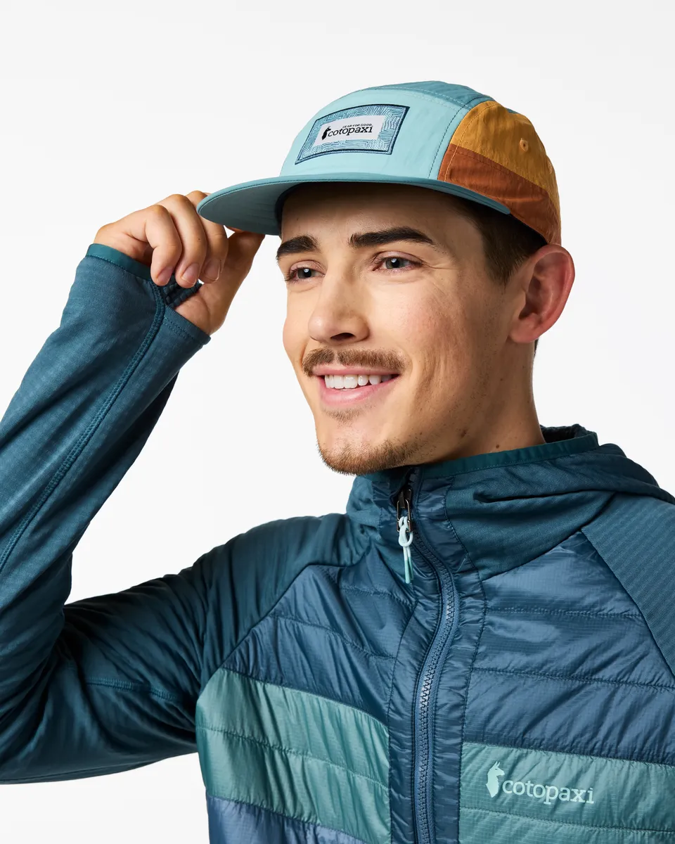 Cotopaxi Zen Garden casquette 5 panels Acai tech