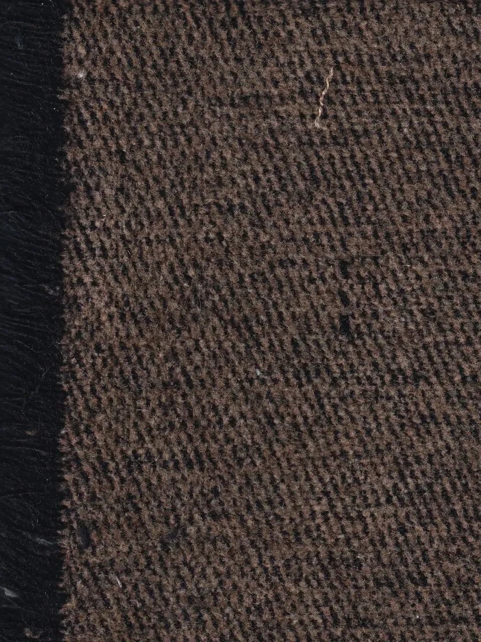 Hollington tissu chenille laine coton vert 5 m