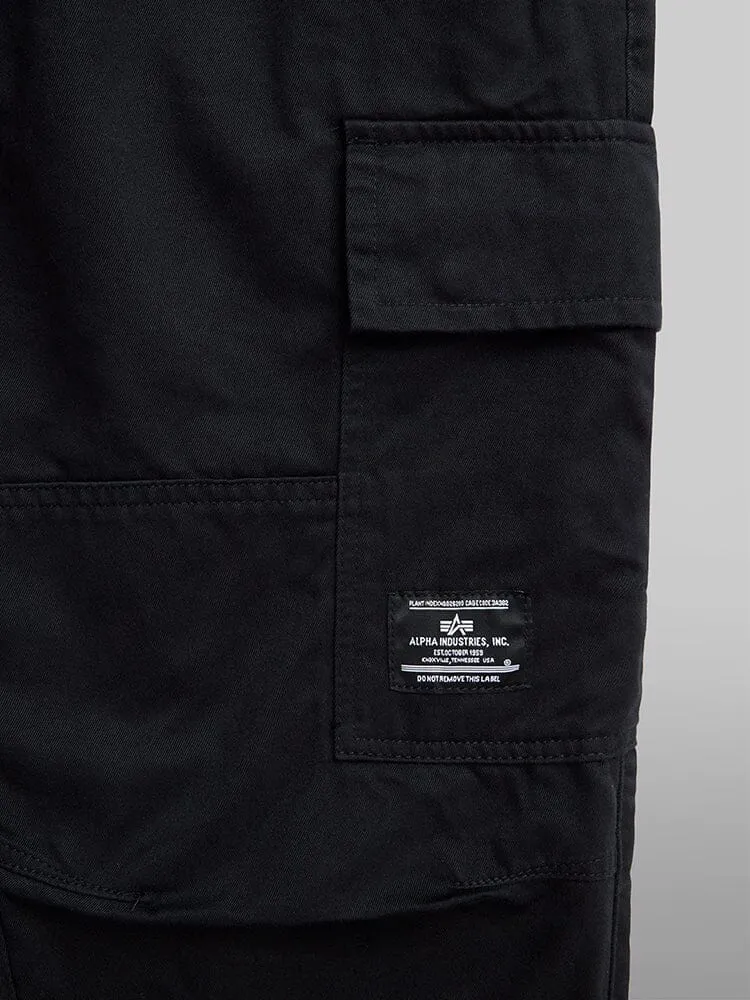 Alpha Industries Cotton jogger cargo noir coton