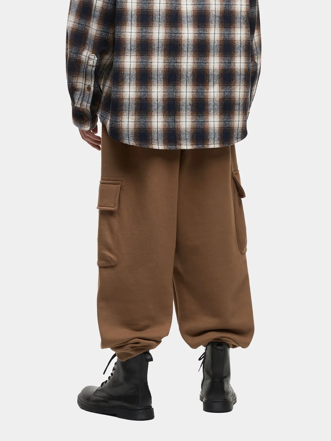 Alpha Industries UNFRM Cargo jogging molleton tan poches