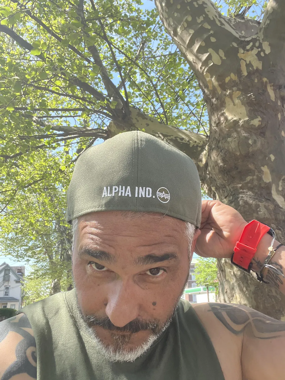 Alpha Industries 59Fifty casquette fitted noire patch