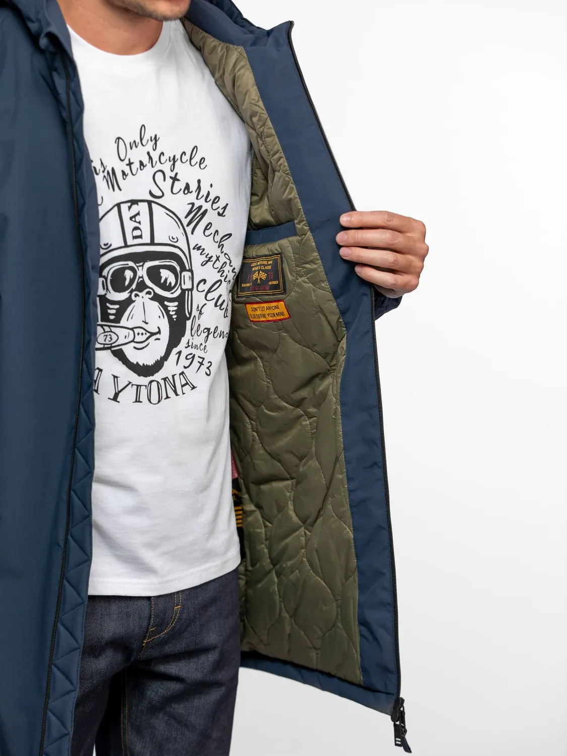 Daytona Gregor FM-103930 parka longue homme imperméable