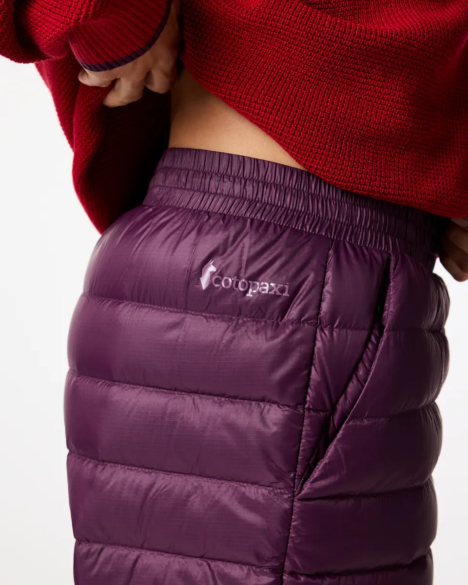Cotopaxi Fuego pantalon duvet femme Acai matelassé