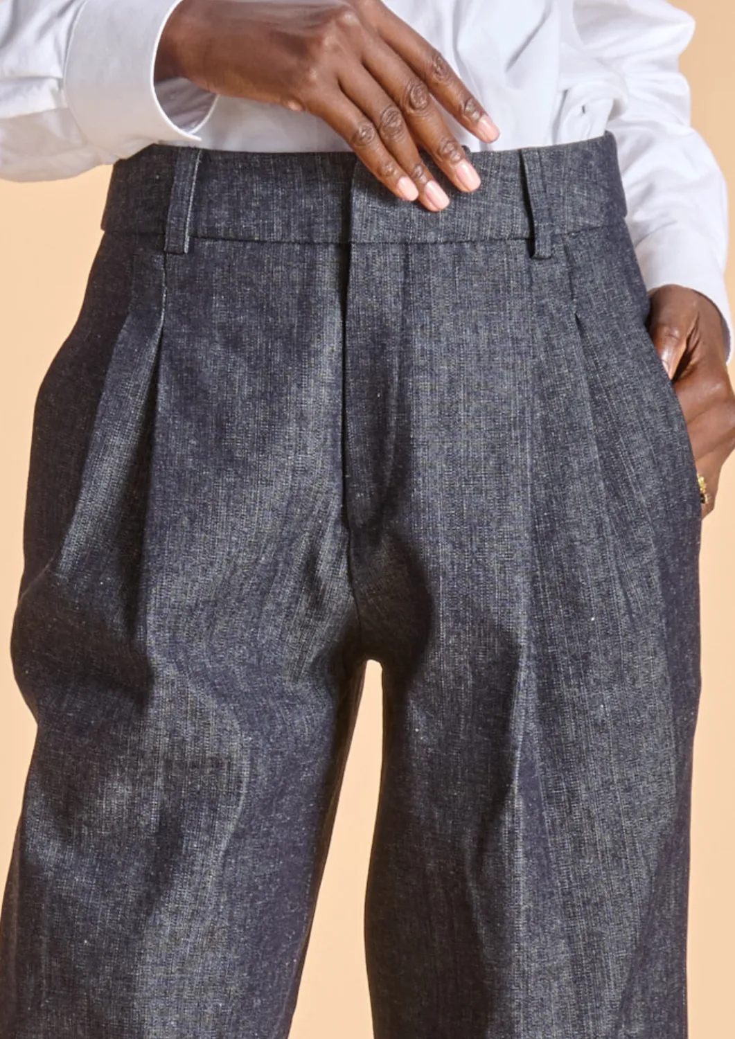 Soubacq Kyoto pantalon jean femme indigo