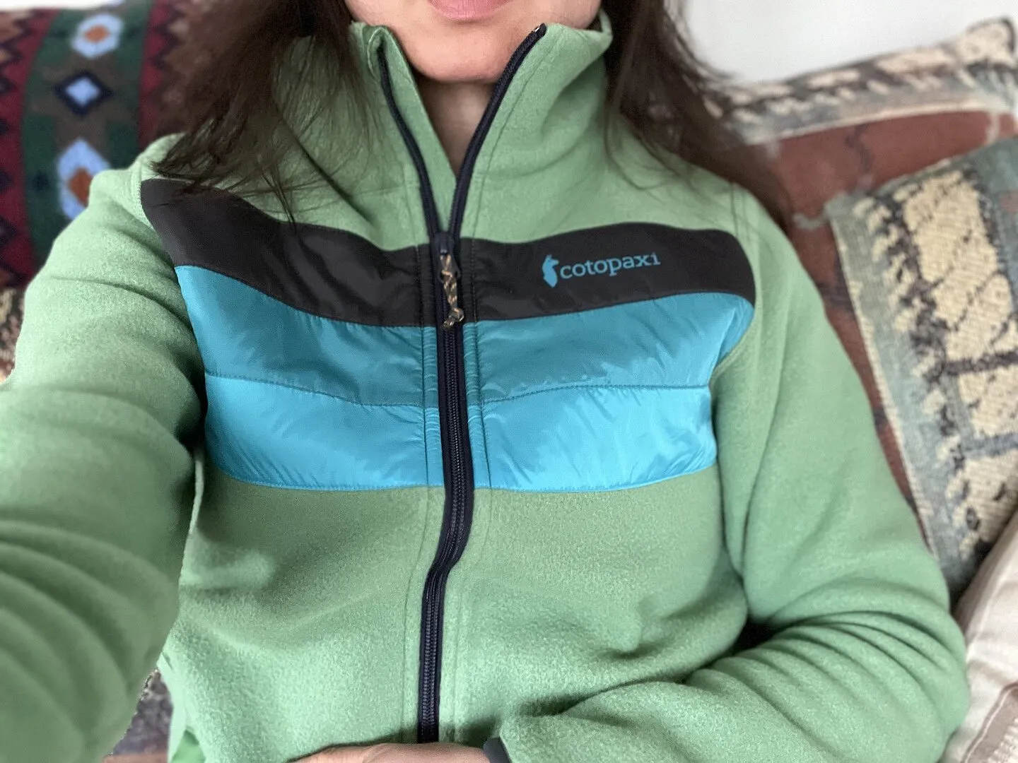 Cotopaxi Teca Fleece Full-Zip veste polaire femme April Showers