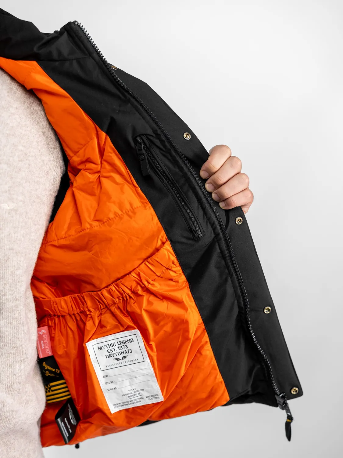 Daytona Yonkers doudoune sans manche black imperméable