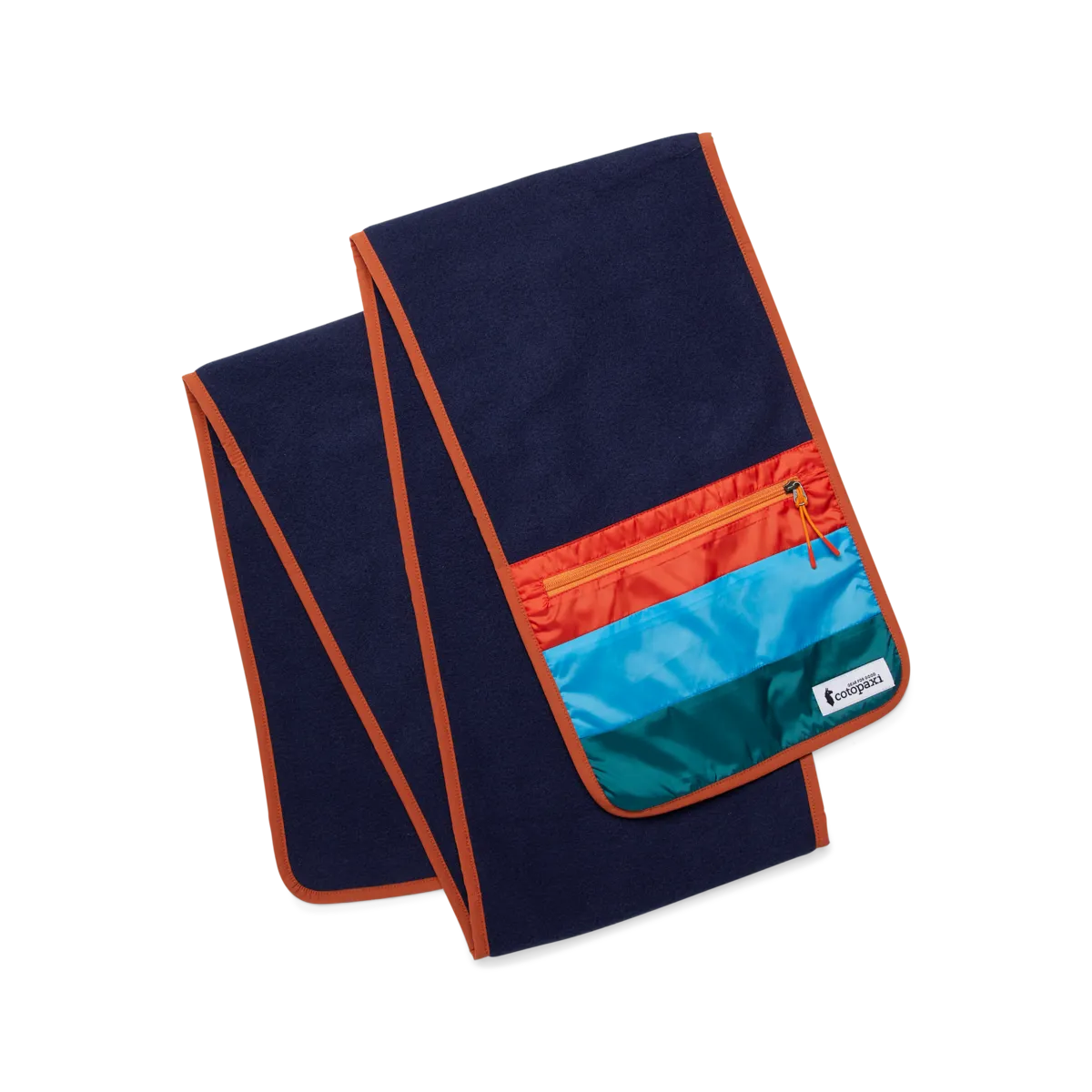 Cotopaxi Teca écharpe polaire poche zippée color-block
