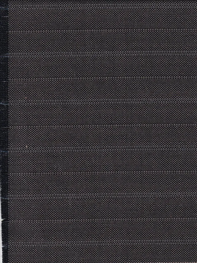 HOLLINGTON tissu toile laine café fines rayures 7 m