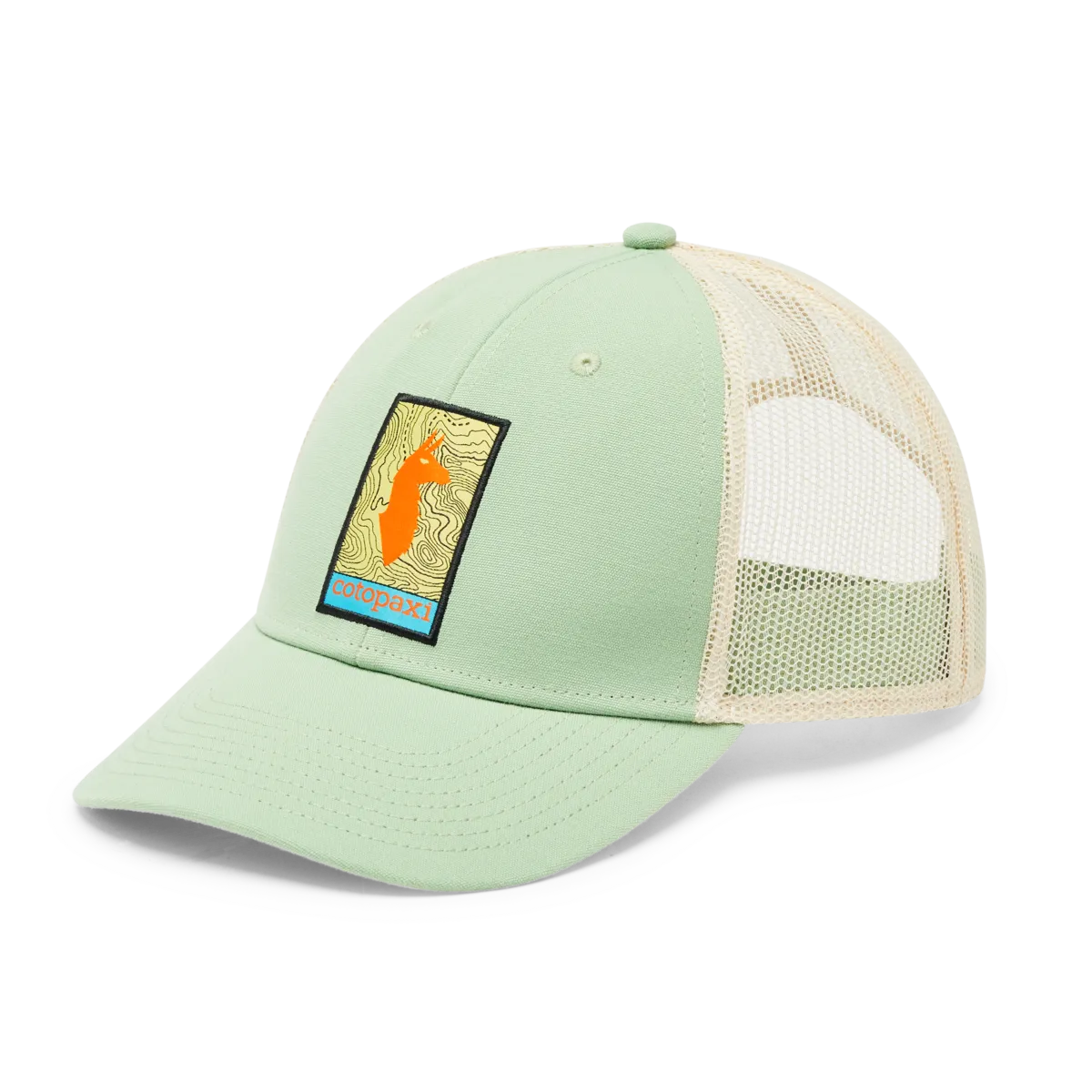 Cotopaxi Llama Map Trucker Hat Casquette Mixte