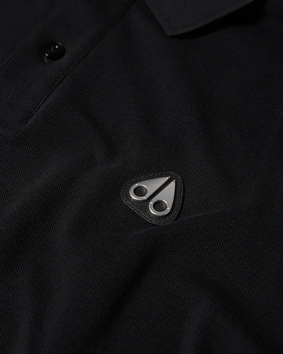 Moose Knuckles Everett Polo Noir Coton