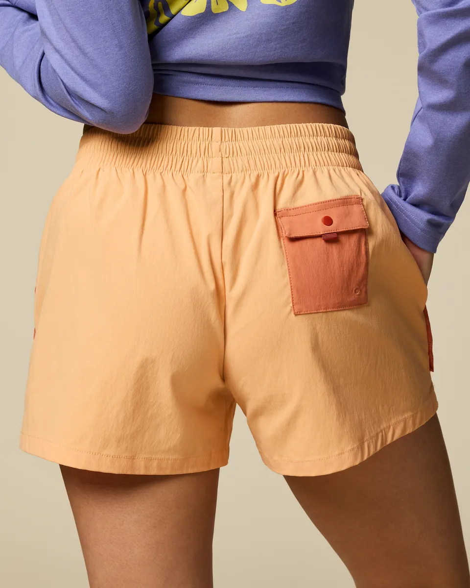 Cotopaxi Brinco 3 Short Femme Cantaloupe nylon