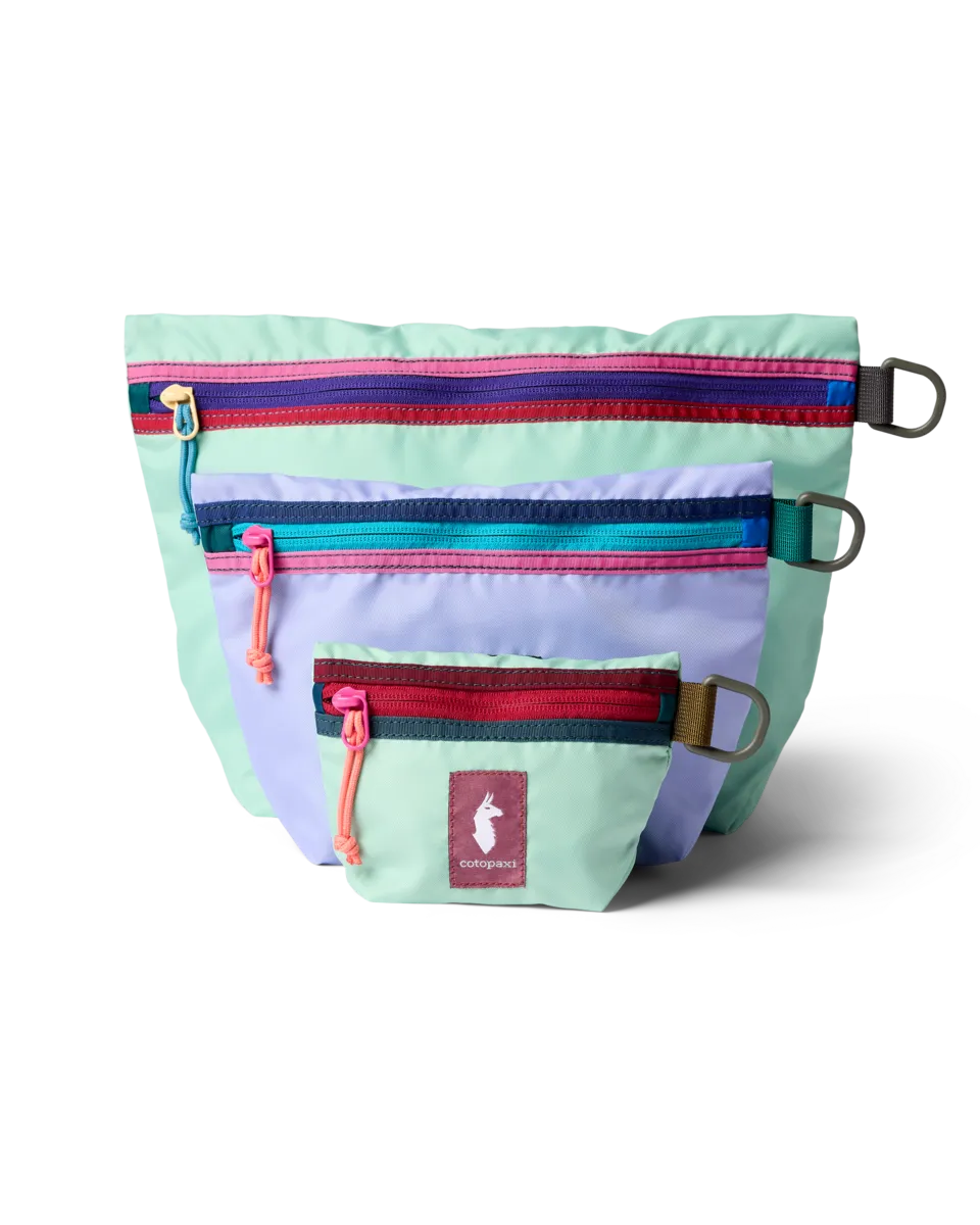 Cotopaxi Cubo pochettes voyage Del Día lot 3 recyclé