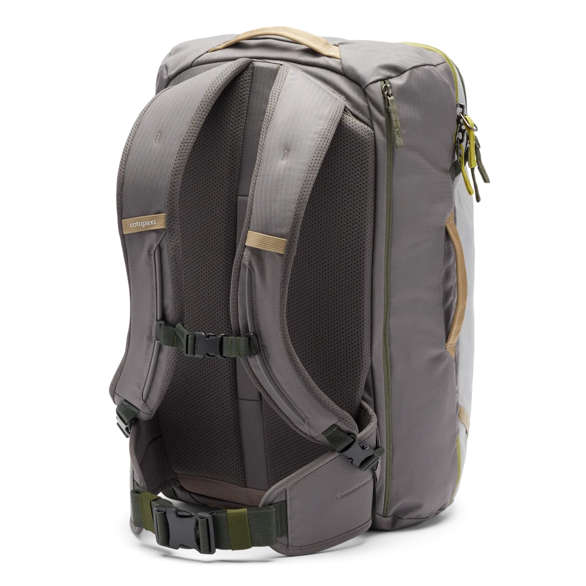 Cotopaxi Allpa 35L Travel Pack sac voyage Lemongrass/Cedar cabine
