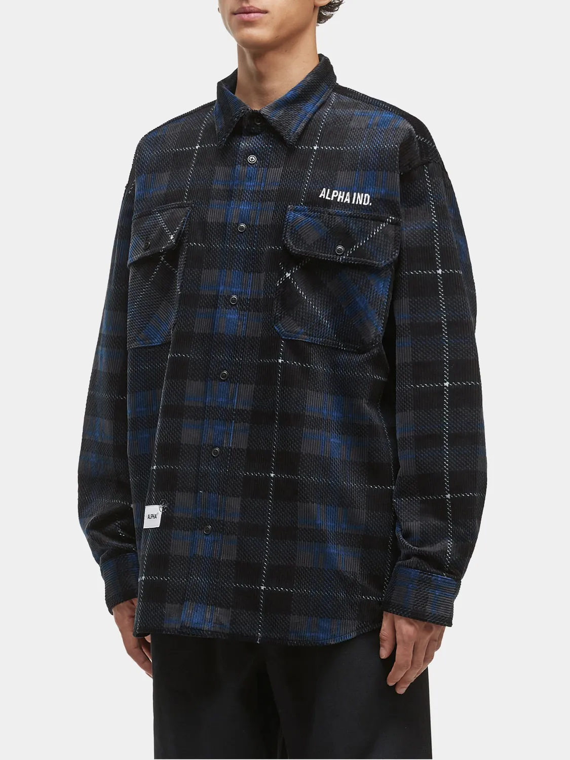 Alpha Industries UNFRM chemise flanelle noire regular