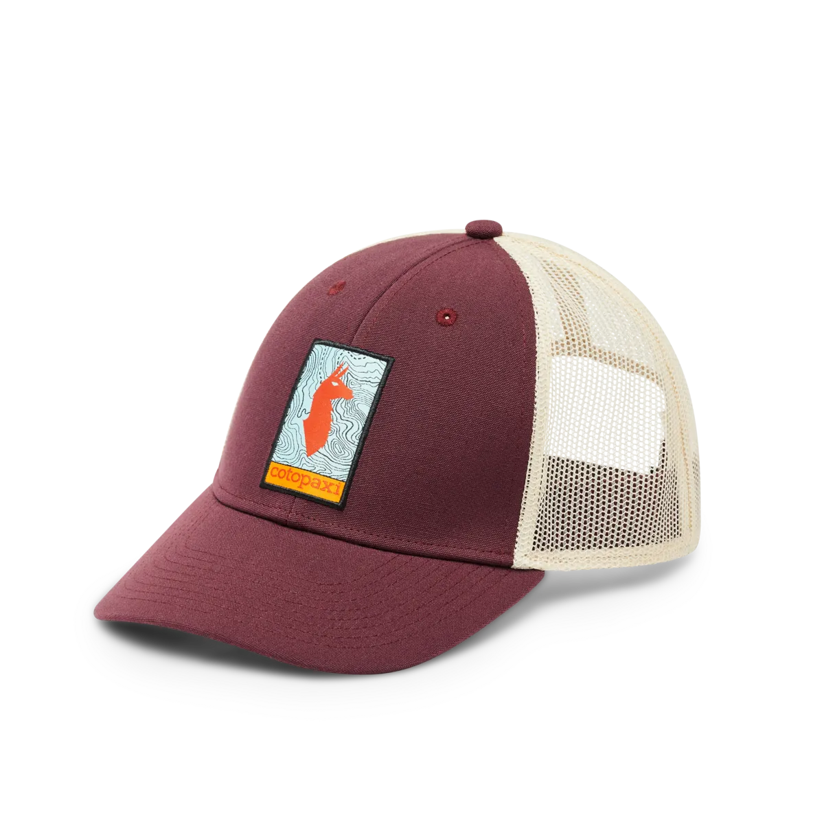 Cotopaxi Llama Map Trucker Hat Casquette Mixte