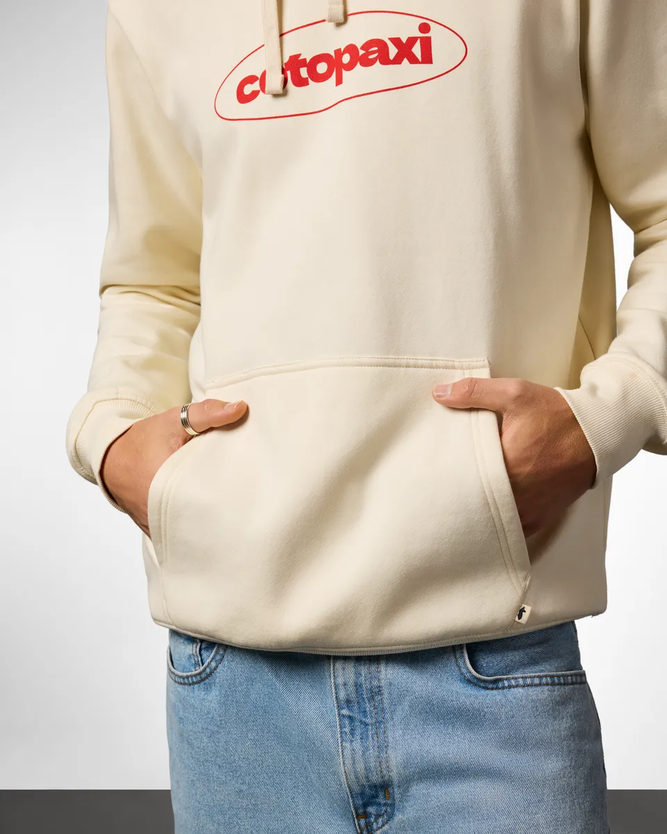 Cotopaxi Retro sweat capuche homme Bone molleton