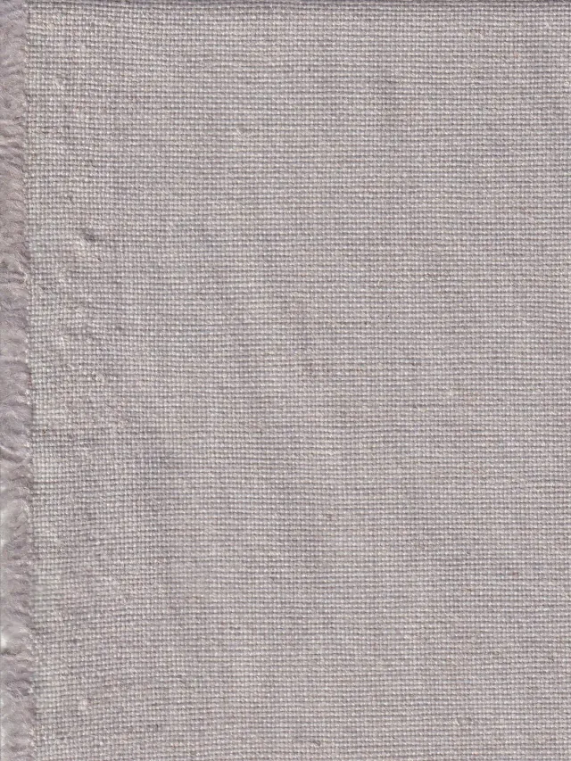 Hollington Argile Blanche toile lin coton 5 m écru