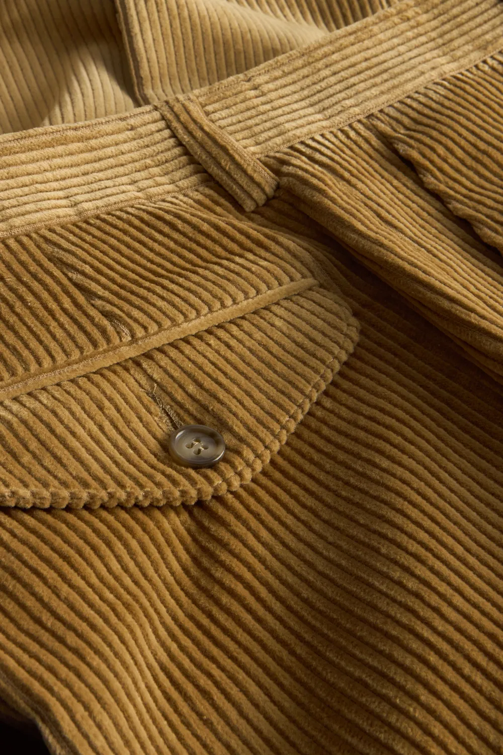 Hollington Jules pantalon velours sable 85% coton