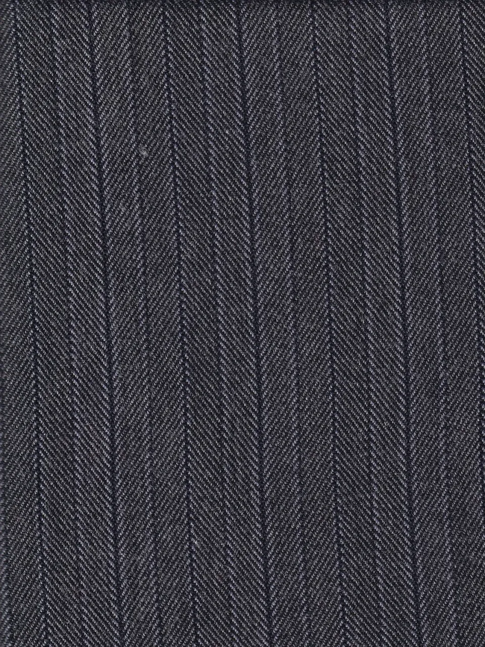 Hollington Rayures Marine tissu laine coton 2 m
