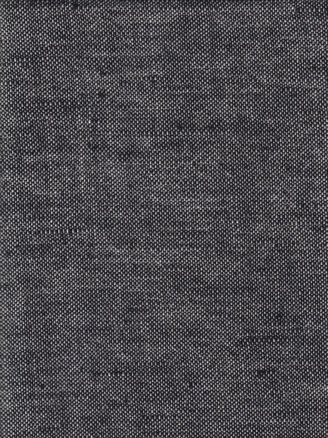 Hollington Grey Pin Point tissu lin laine gris 5 m