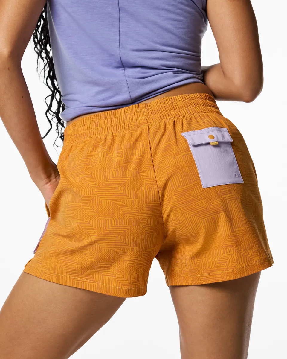 Cotopaxi Brinco 3" Short Print short femme UPF 50+