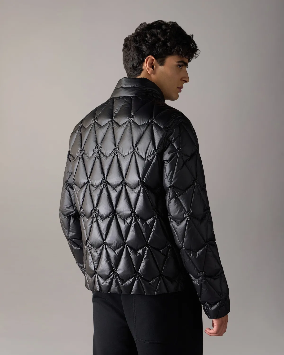 Moose Knuckles Iceberg Quilt veste noir légère