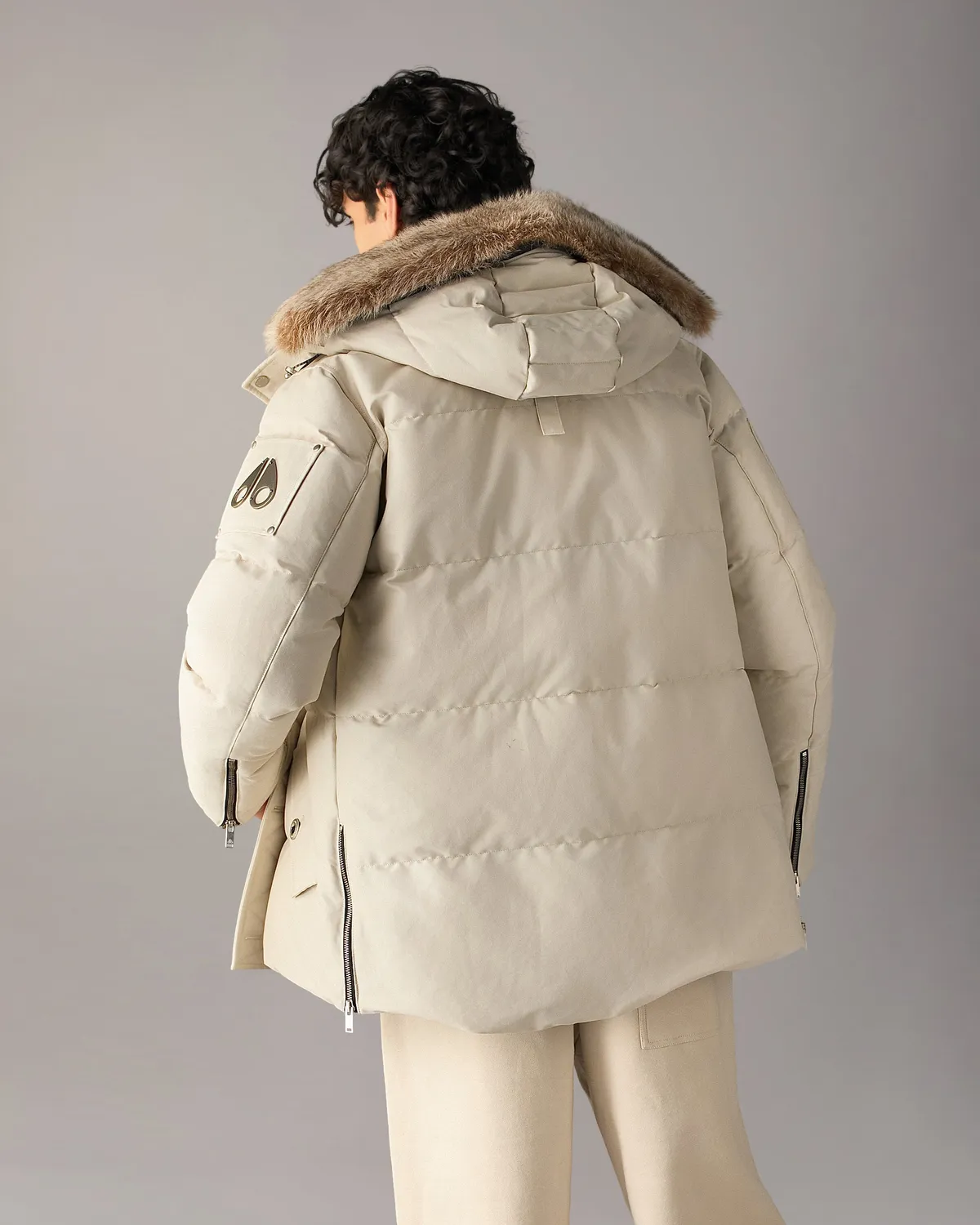 Moose Knuckles Original 3Q doudoune homme alabaster bronze