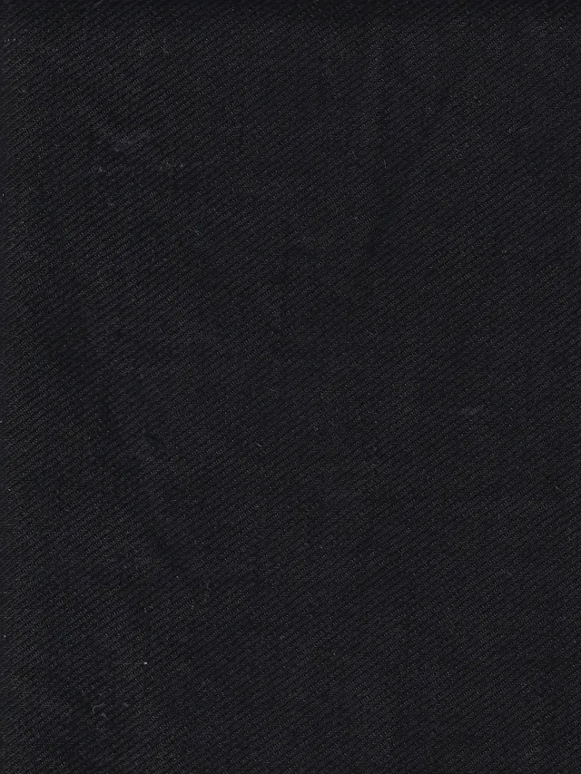 Hollington Tokyo Black tissu au mètre toile lin