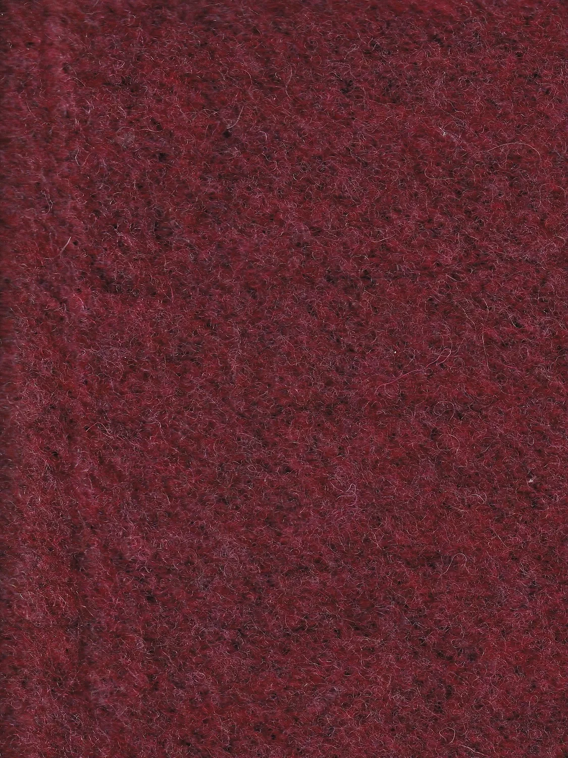 Hollington tissu drap laine bouillie double-face café bordeaux