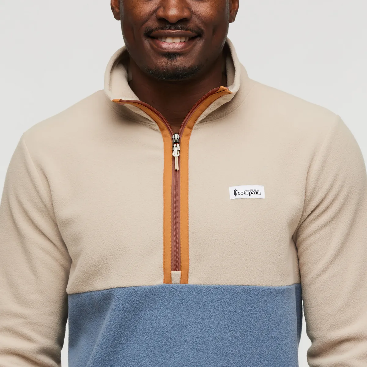 Cotopaxi Amado pull polaire homme demi-zip recyclé