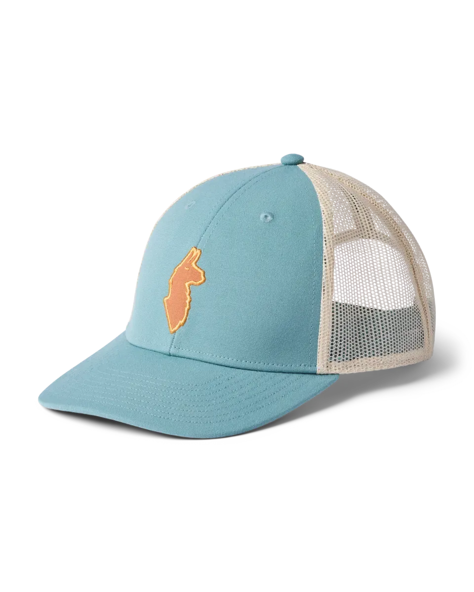 Cotopaxi Llama casquette trucker Everglade recyclée