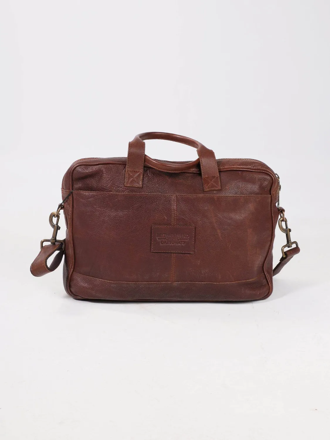 Daytona Prince sacoche cuir vintage cognac