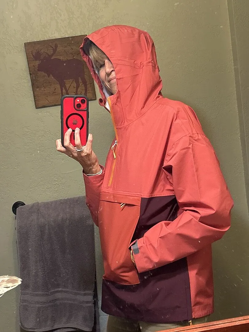 Cotopaxi Cielo Rain Anorak anorak femme Strawberry Wine déperlant
