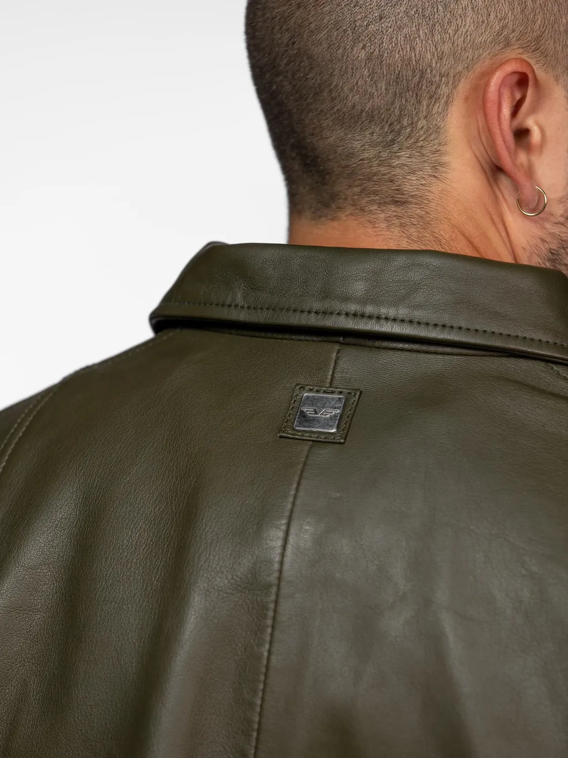 DAYTONA Dekalb blouson cuir oversize noir