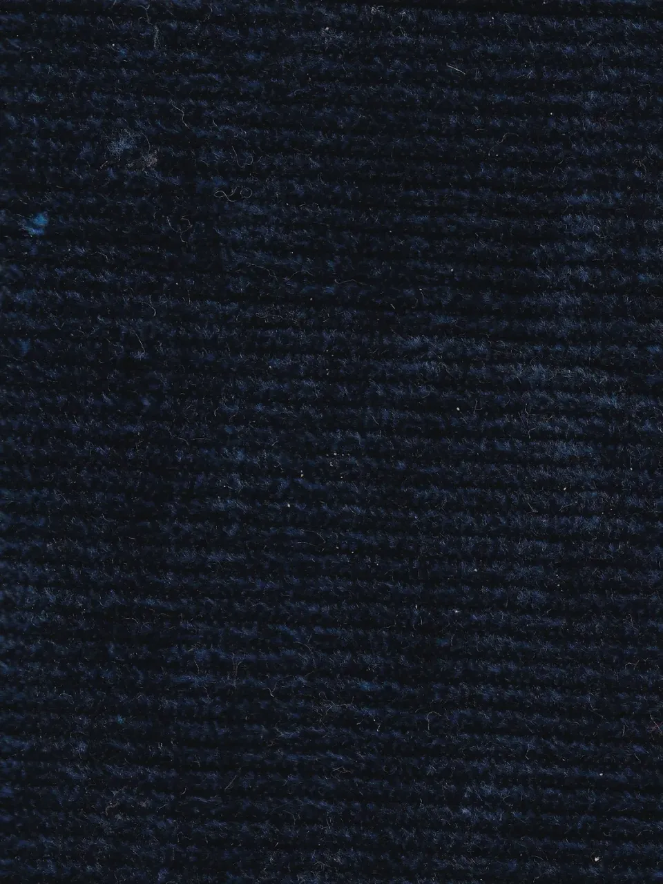 Hollington velours coton fines côtes bleu au mètre