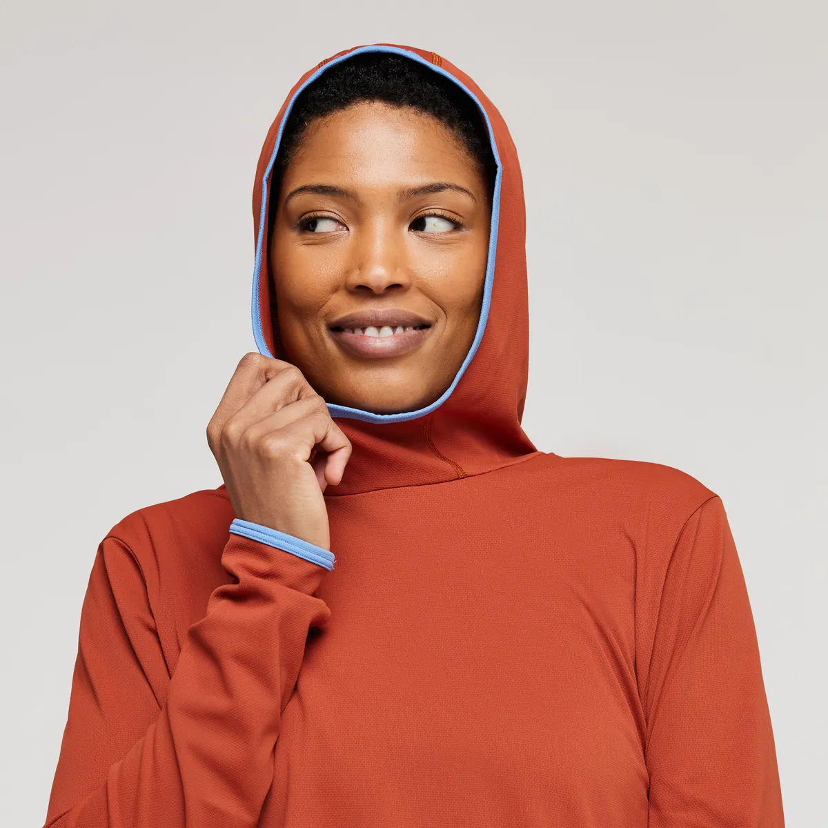 Cotopaxi Sombra sweat capuche femme Spice anti-UV UPF 50+