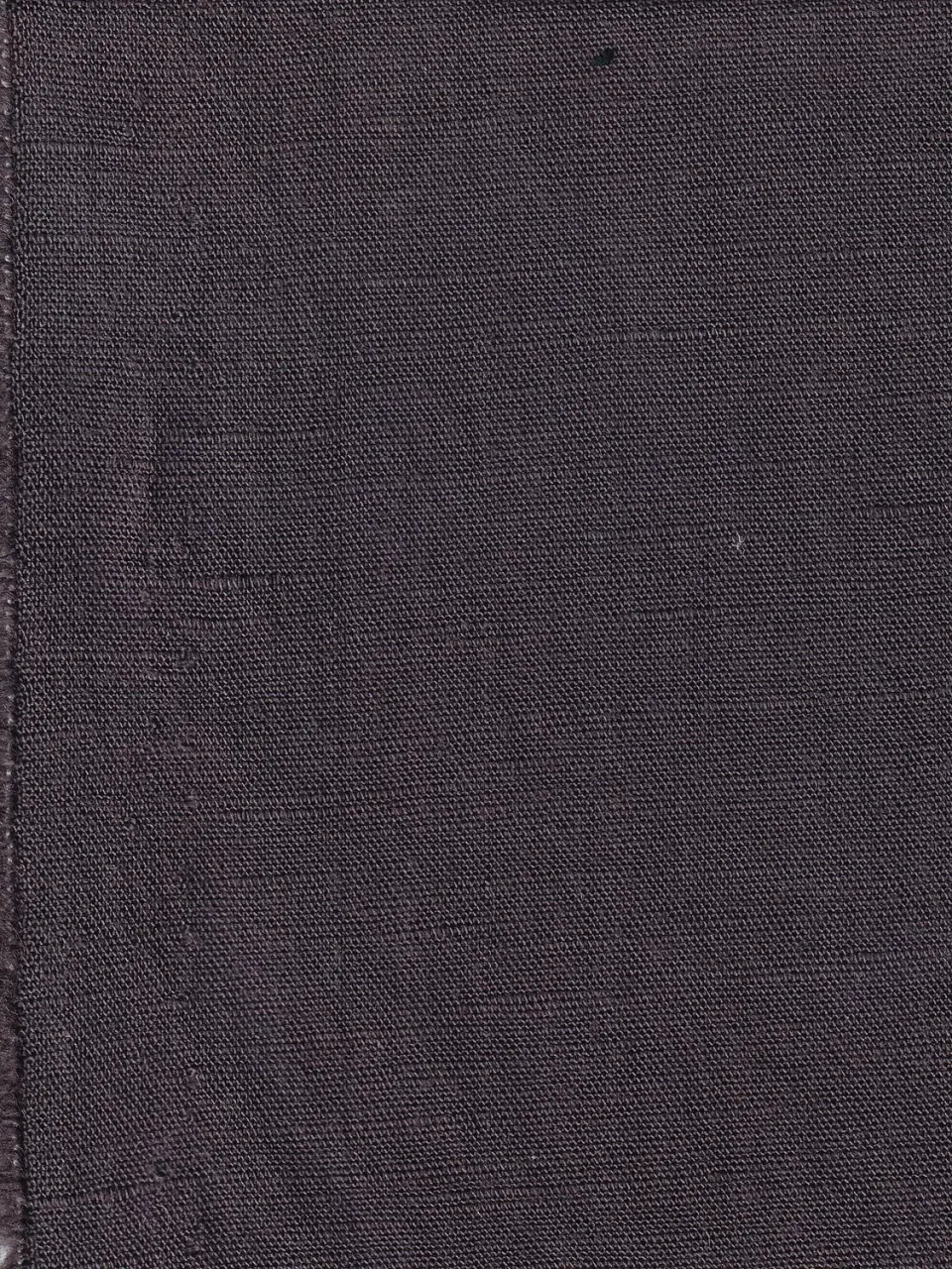 Hollington tissu toile tencel lin prune au mètre