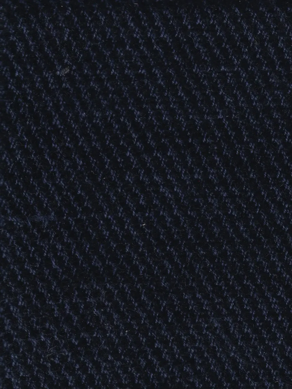 HOLLINGTON Rothko tissu chenille bleu marine 6 m laine coton